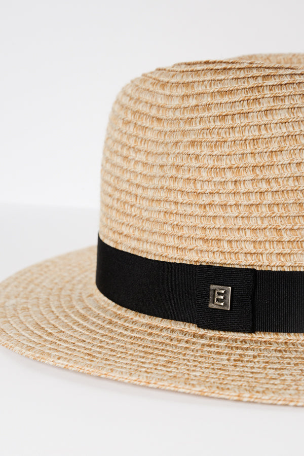 Natural Travel Fedora - Blue Bungalow