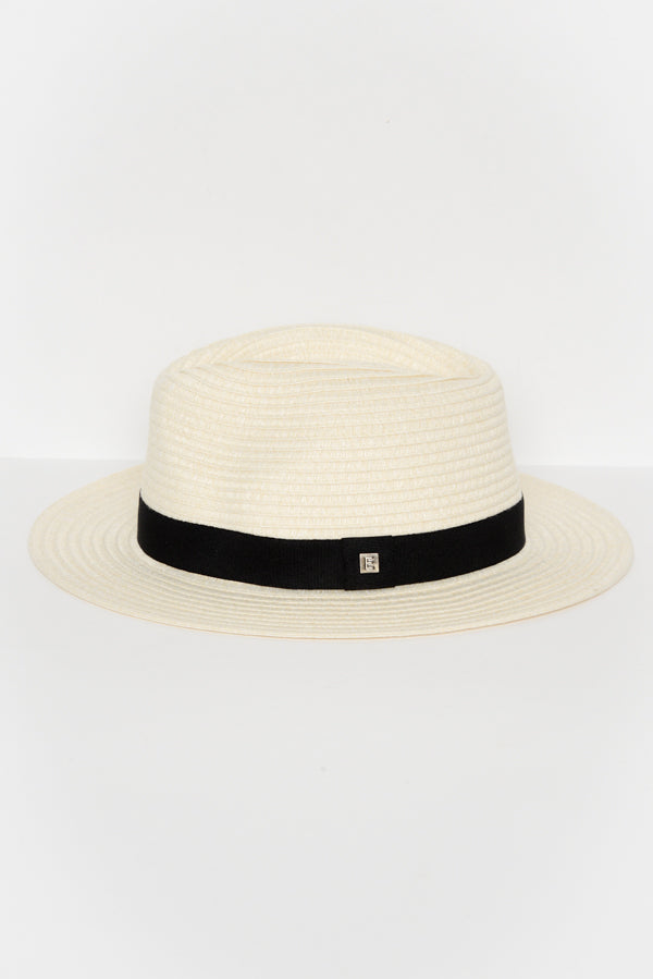 Ivory Travel Fedora - Blue Bungalow