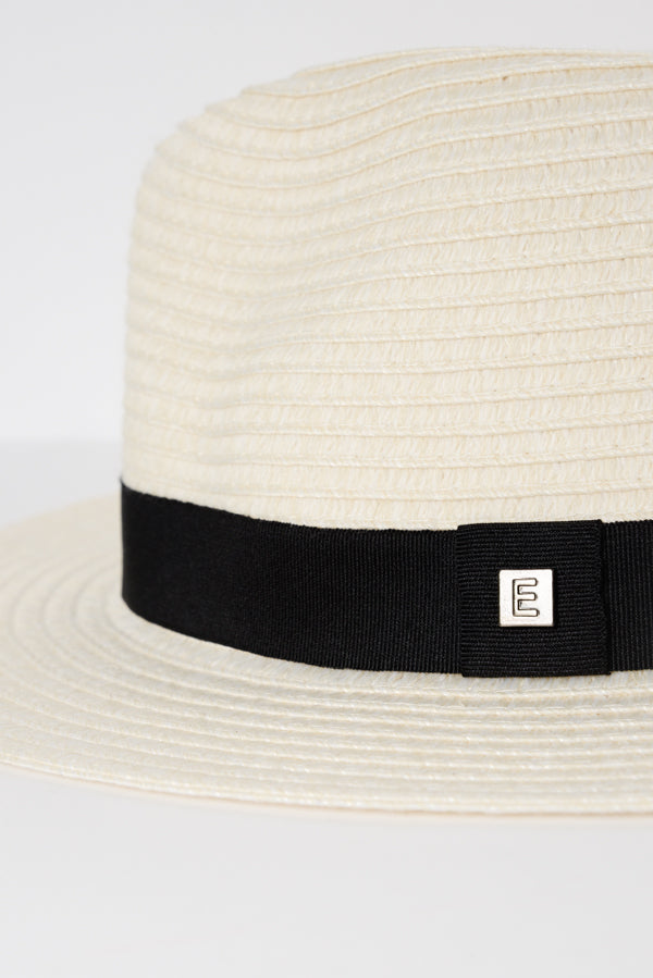 Ivory Travel Fedora - Blue Bungalow