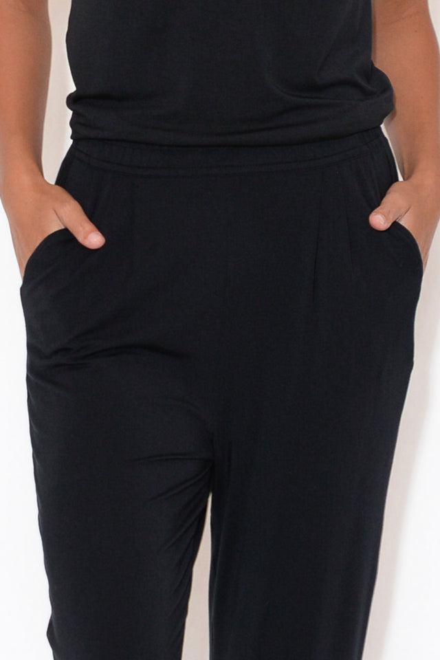 Dana Black Micro Modal Pants