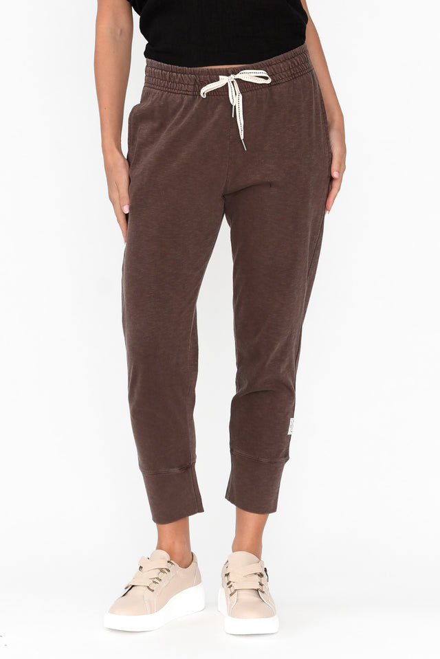 Fundamental Brunch Chocolate Cotton Pants