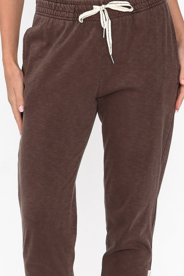 Fundamental Brunch Chocolate Cotton Pants