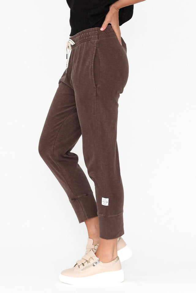 Fundamental Brunch Chocolate Cotton Pants