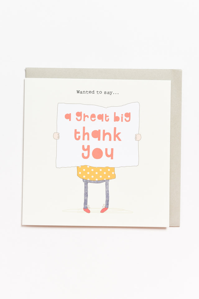 Great Big Thank You Card