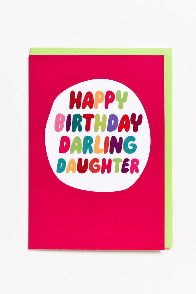 Happy Birthday Darling Daughter Card