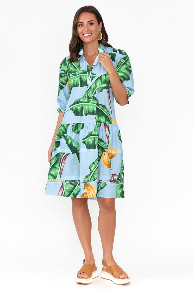 Hayes Tropicana Cotton Poplin Dress