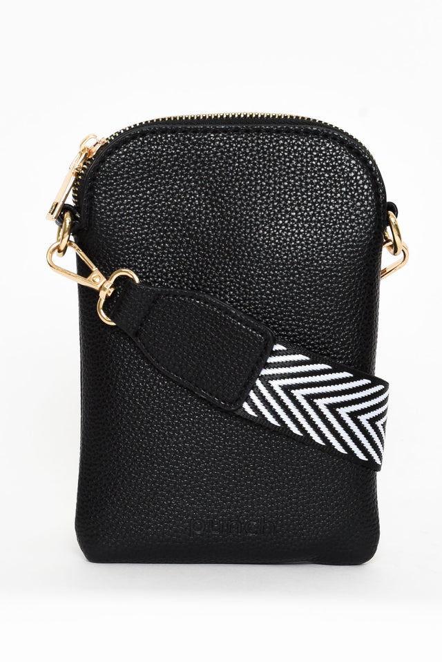 Leola Black Walker Crossbody Bag