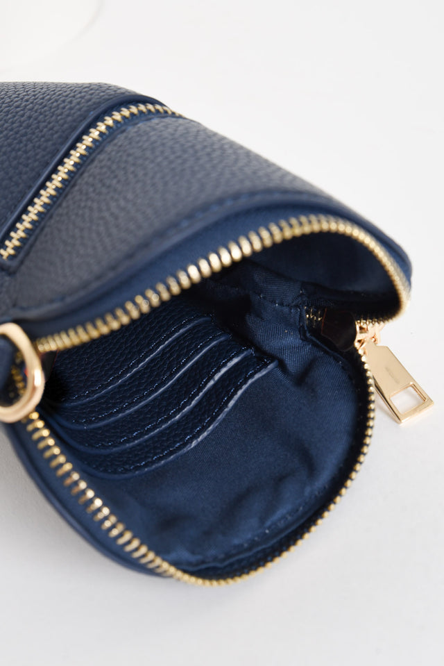 Leola Navy Walker Crossbody Bag