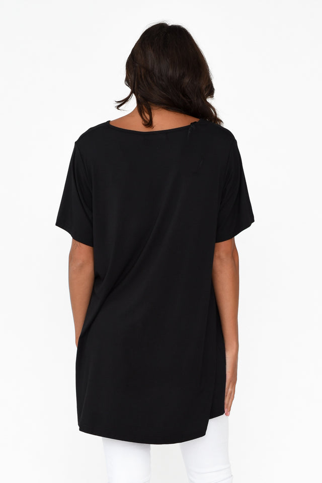 Novella Black Bamboo Top