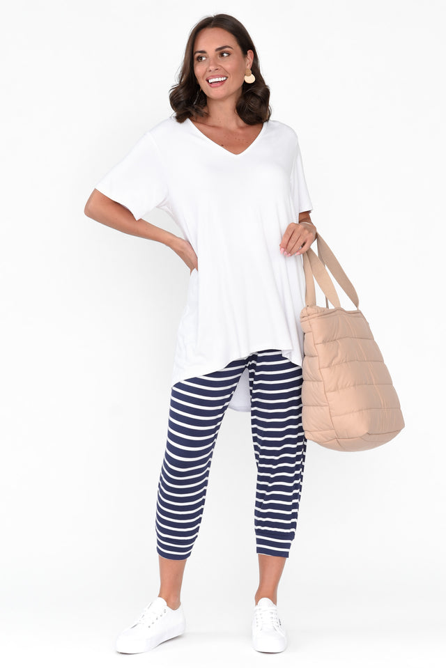 Novella White Bamboo Top