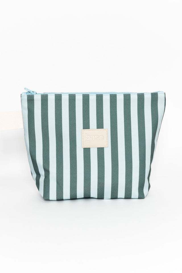 Stash Base Midi Forest Stripe Clutch