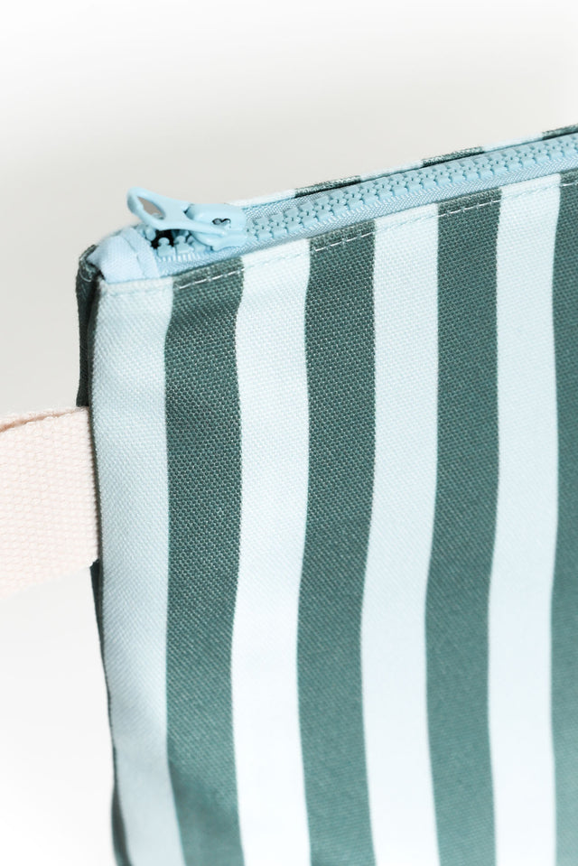 Stash Base Midi Forest Stripe Clutch