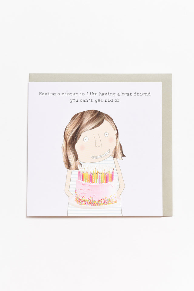 Sister Best Friend Card